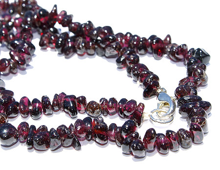SKU 1484 - a Garnet Necklaces Jewelry Design image