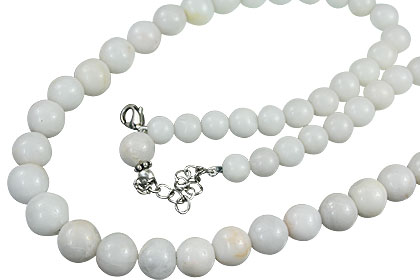 SKU 14855 - a Snow Quartz necklaces Jewelry Design image