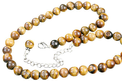 SKU 14863 - a Tiger eye necklaces Jewelry Design image
