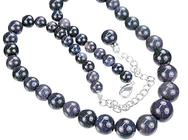 SKU 14871 - a Goldstone necklaces Jewelry Design image