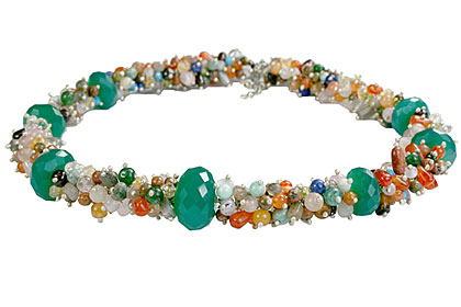 SKU 14961 - a Multi-stone Necklaces Jewelry Design image