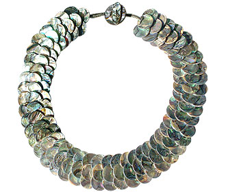 SKU 14969 - a Mother-of-pearl Necklaces Jewelry Design image