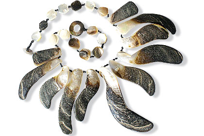 SKU 14971 - a Shell Necklaces Jewelry Design image