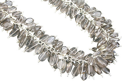 SKU 14998 - a Smoky Quartz necklaces Jewelry Design image