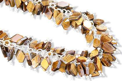 SKU 15046 - a Tiger eye Necklaces Jewelry Design image