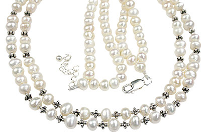 SKU 15073 - a Pearl Necklaces Jewelry Design image