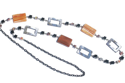 SKU 15131 - a Agate Necklaces Jewelry Design image