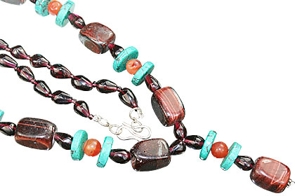 SKU 15181 - a Multi-stone Necklaces Jewelry Design image