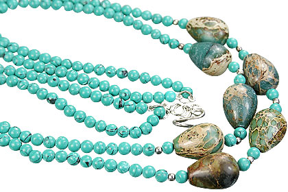 SKU 15184 - a Turquoise Necklaces Jewelry Design image