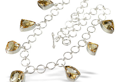 SKU 1543 - a Citrine Necklaces Jewelry Design image