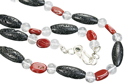 SKU 15435 - a Lava Necklaces Jewelry Design image