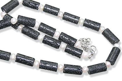 SKU 15543 - a Lava Necklaces Jewelry Design image
