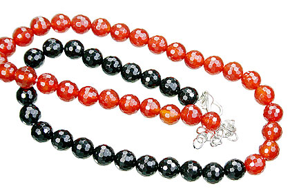 SKU 15548 - a Black Spinel Necklaces Jewelry Design image