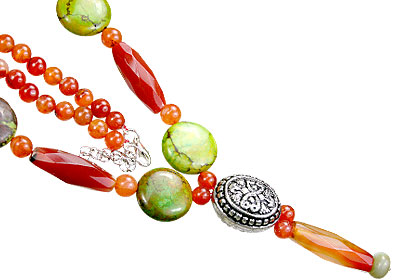 SKU 15553 - a Carnelian Necklaces Jewelry Design image