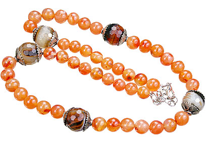 SKU 15559 - a Carnelian Necklaces Jewelry Design image
