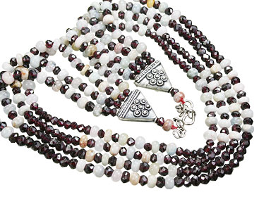 SKU 15561 - a Multi-stone Necklaces Jewelry Design image