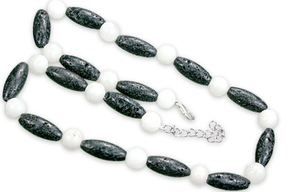 SKU 15562 - a Lava Necklaces Jewelry Design image