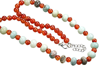 SKU 15565 - a Carnelian necklaces Jewelry Design image