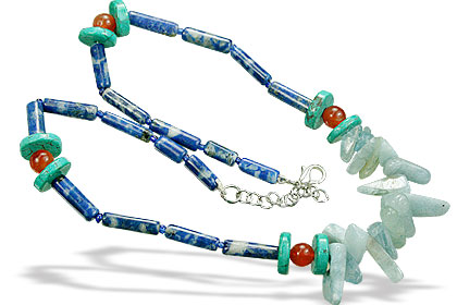 SKU 15572 - a Lapis lazuli Necklaces Jewelry Design image
