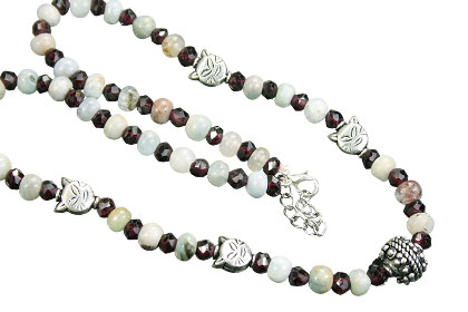 SKU 15575 - a Multi-stone Necklaces Jewelry Design image
