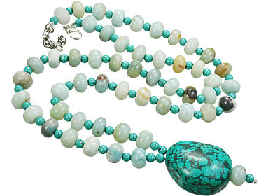 SKU 15576 - a Turquoise Necklaces Jewelry Design image