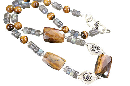 SKU 15619 - a Tiger eye necklaces Jewelry Design image