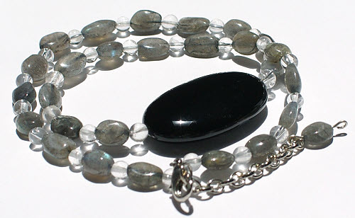 SKU 15730 - a Onyx necklaces Jewelry Design image