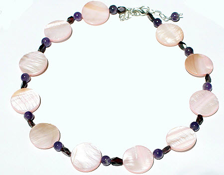 SKU 15732 - a Mother-of-pearl necklaces Jewelry Design image