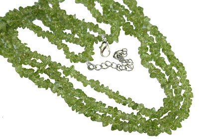 SKU 16358 - a Peridot Necklaces Jewelry Design image