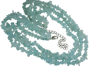 SKU 16368 - a Aquamarine Necklaces Jewelry Design image