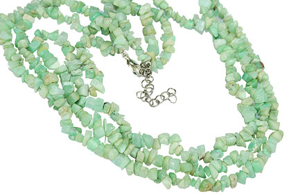 SKU 16370 - a Chrysoprase Necklaces Jewelry Design image
