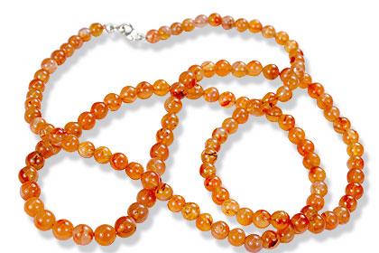 SKU 164 - a Carnelian Necklaces Jewelry Design image