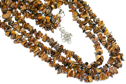 SKU 16403 - a Tiger eye Necklaces Jewelry Design image