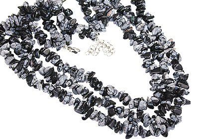 SKU 16411 - a Obsidian necklaces Jewelry Design image
