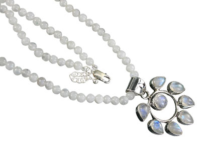 SKU 16419 - a Moonstone necklaces Jewelry Design image