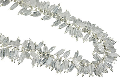 SKU 16542 - a Snow Quartz Necklaces Jewelry Design image