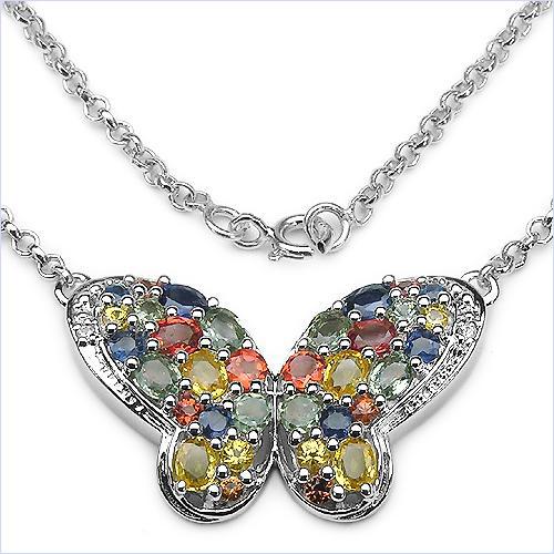 SKU 16674 - a Sapphire Necklaces Jewelry Design image