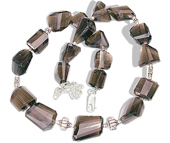 SKU 1692 - a Smoky Quartz Necklaces Jewelry Design image
