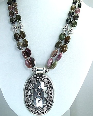 SKU 1696 - a Tourmaline Necklaces Jewelry Design image