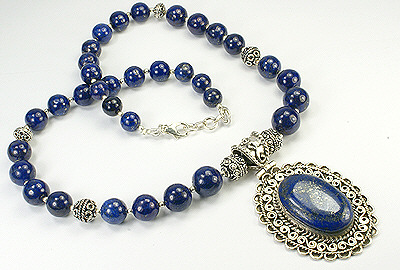 SKU 1699 - a Lapis Lazuli Necklaces Jewelry Design image