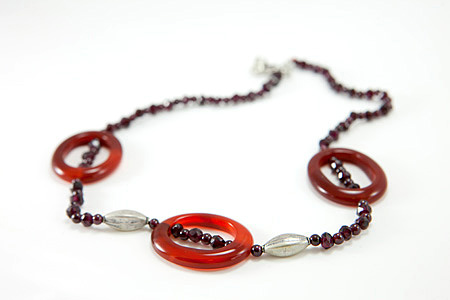 SKU 17275 - a Carnelian Necklaces Jewelry Design image
