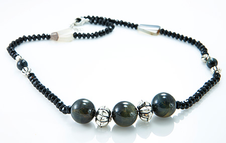 SKU 17529 - a Tiger eye Necklaces Jewelry Design image