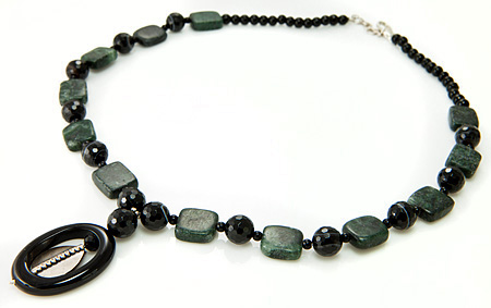 SKU 17692 - a Onyx Necklaces Jewelry Design image