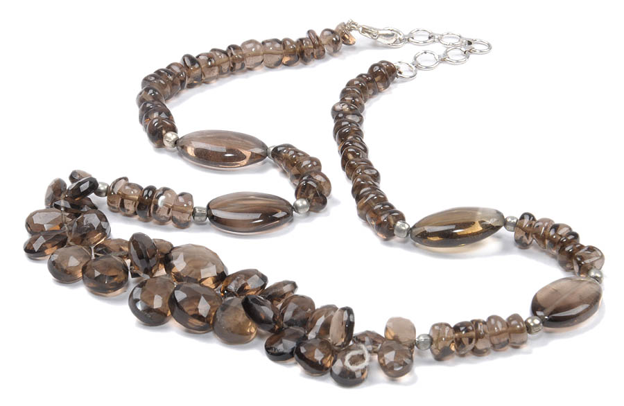 SKU 18169 - a Smoky quartz Necklaces Jewelry Design image