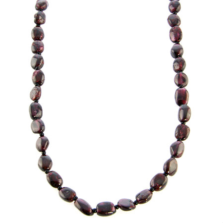SKU 18748 - a Garnet Necklaces Jewelry Design image