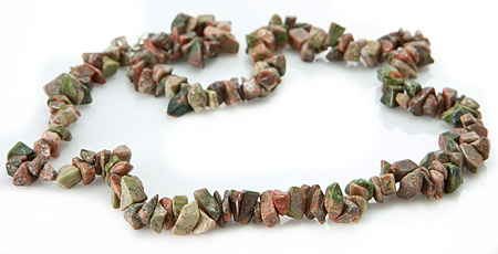 SKU 18840 - a Unakite Necklaces Jewelry Design image