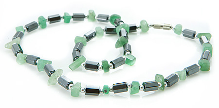 SKU 18841 - a Hematite Necklaces Jewelry Design image