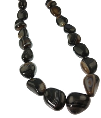 SKU 20472 - a Banded onyx necklaces Jewelry Design image