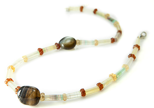SKU 21201 - a Fluorite necklaces Jewelry Design image
