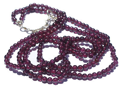 SKU 217 - a Garnet Necklaces Jewelry Design image